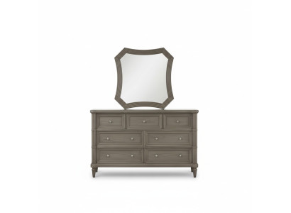 Luxury dresser mirror style design furniture modern bedroom dresser new brown