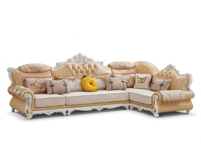Living room corner sofa sofas L-shaped sofa corner luxury corner suite brown
