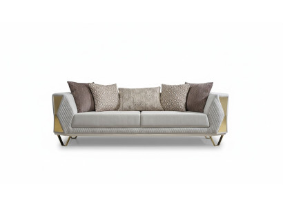 Unique sofa living room three-seater couch upholstered furniture fabric 3-seater