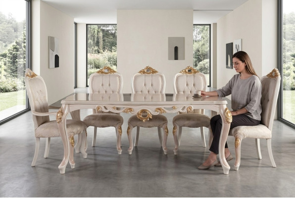 Dining room dining table chair luxury set dining room chair table tables wood group