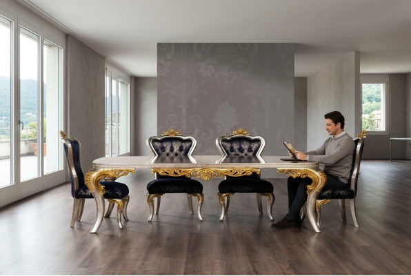 Table Dining Table Dining Room Table Dining Room Wood Tables Baroque Dining Luxury Furniture New