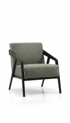 Armchair Seat Living Room Fabric Polyester Style Modern Design Luxury