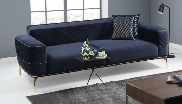 Three-seater sofa 3-seater couches sofas luxury upholstered couch fabric modern new