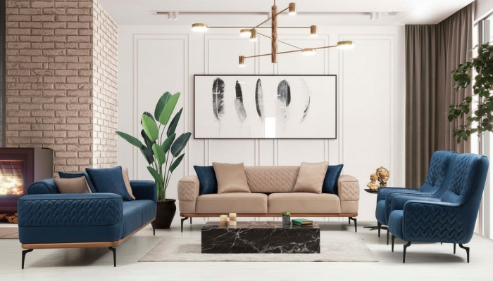 Sofa Set Complete Couch Set 331 Seat Armchair Sofa Couches Furniture Set New