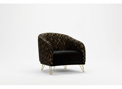 Armchair Sofa Single Seater Relax 1 Seat Club Chair Fabric Modern Living Room Velvet New