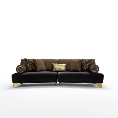 Three-seater sofa 3-seater luxury sofas living room couch fabric couches 260cm furniture