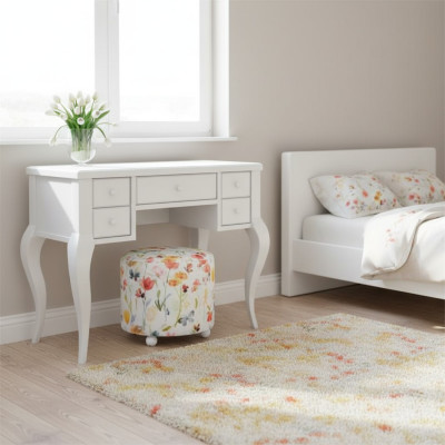 Set makeup table stool children's room furniture children's room modern luxury wood