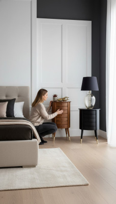 Wardrobe, dresser, nightstand, cupboards, classic luxury dressers, bedroom, new.