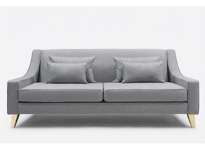 Three-seater sofa 3-seater sofas luxury seats fabric grey living room design modern