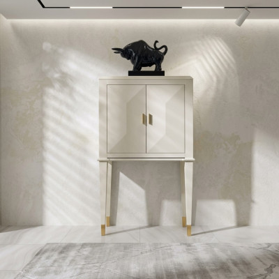 Cabinet Wardrobes Dressers Wood Luxury Sideboard Living Room Furniture Beige Cabinet