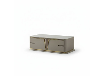 Modern coffee table, living room furniture, stainless steel furniture, wood design, beige