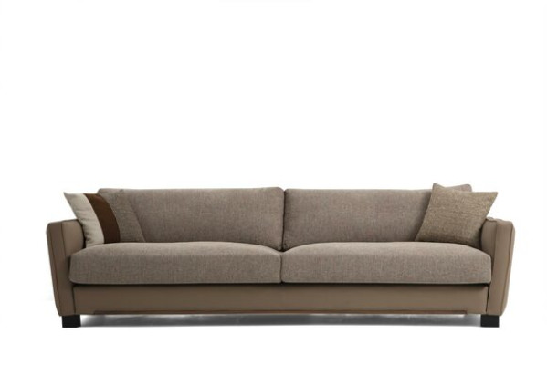 3-seater sofa, modern fabric, beige sofas, design, living room