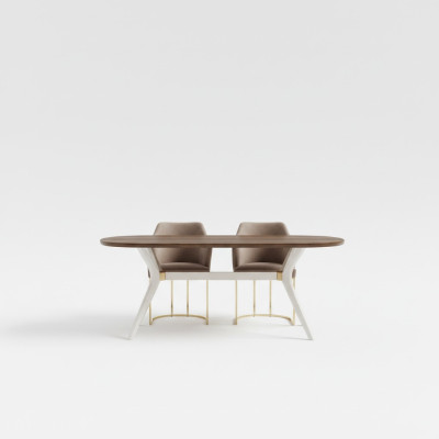 Dining group, dining room, luxury dining nook, dining table, table, chairs, brown set 5-piece