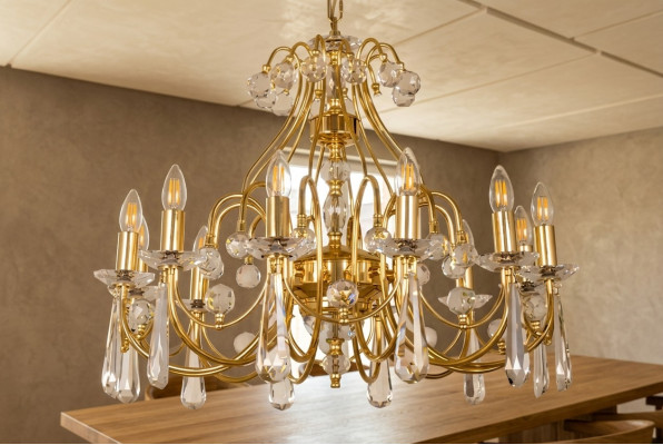 Chandelier Luxury Ceiling Lamp Pendant Ceiling Lights Lamps Gold Art