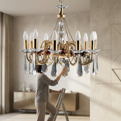 Crystal luxury chandelier ceiling lamp hanging lamp stylish design