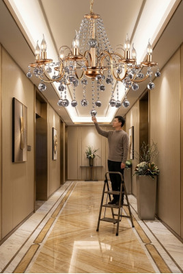 Royal luxury chandelier ceiling lamp crown lamp ceiling lighting hanging chandelier