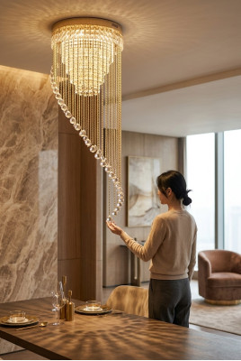 Ceiling chandelier luxury crystal chandelier ceiling lamp light chandelier