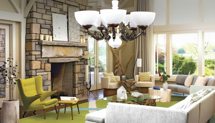 Ceiling chandelier chandelier ceiling lamp brown classic