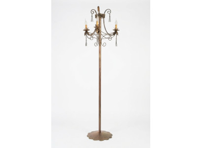 Floor lamp standard luxury lighting lamps lamp gold art 170 cm