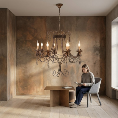 Ceiling chandelier chandelier ceiling lamp lamps gold metal art