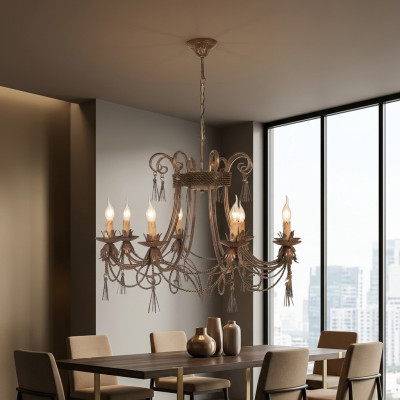 Ceiling chandelier chandelier ceiling lamp lamps gold metal art