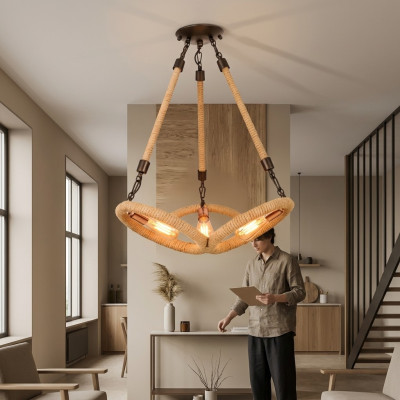 Lamp Ceiling Light Chandelier Ceiling Lamp Glass Brown Modern