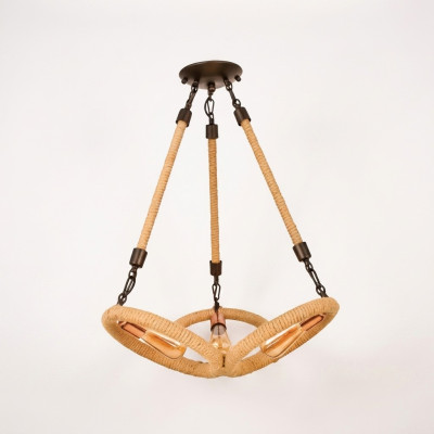 Lamp Ceiling Light Chandelier Ceiling Lamp Glass Brown Modern