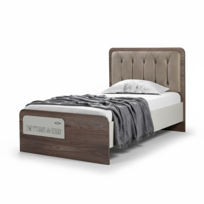 Wood bed single beds children's room youth room upholstered furniture