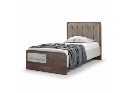 Wood bed single beds children's room youth room upholstered furniture