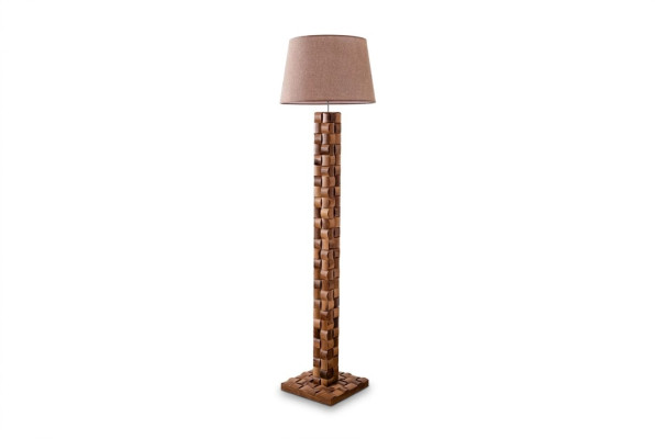 Floor lamp stand-up lamp stand standing lights lights lamp brown furniture light new