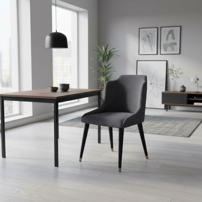 Chairs Luxury Design Upholstered Chair Backrest Seat Office Furniture New Dining Room Wood Furniture