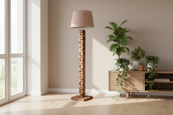 Floor lamp floor lamp stand stand lights lamps brown modern lamp furniture new