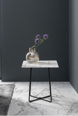 Side table stainless steel countertop marble coffee table design living room table