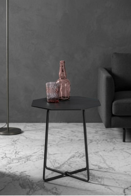 Side table stainless steel side table table living room coffee tables matte black