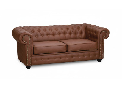 Chesterfield Sofa Fabric Gray Sofas Living Room Couch Seat Cushion Furniture