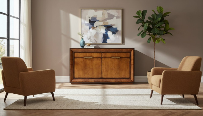 Sideboard Furniture Cabinet Brown Dresser Living Room New Sideboard Dressers