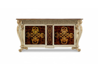 Sideboard Massive Cabinet Shelf Wood Sideboards Luxury Furniture from Italy