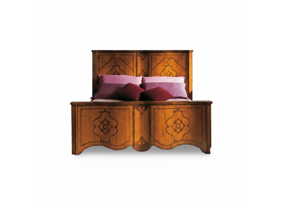 Bed brown bedroom furniture wood design 160x200cm upholstered hotel beds textile