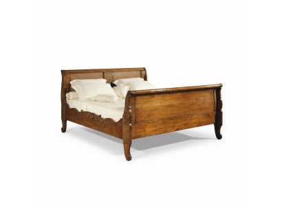 Bed Beds Double Bed Bedroom Wood Upholstery Brown Double Beds New