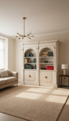 Living room bookcase library shelf book cabinets sideboard solid wood