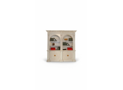 Living room bookcase library shelf book cabinets sideboard solid wood