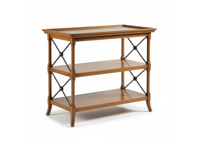 Stand storage side table Italian furniture shelf wood cabinets shelves new