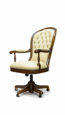 Executive chair, office furnishings, chair, office chair, swivel chair, armchair, baroque, new