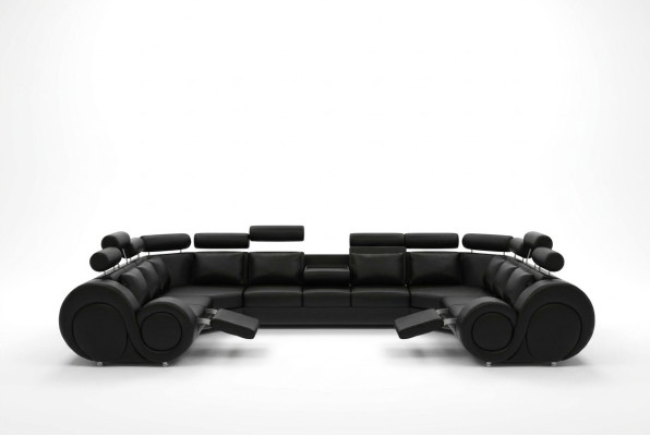 Designer living landscape corner couch with USB couch sofa upholstery leather sofa sofas new