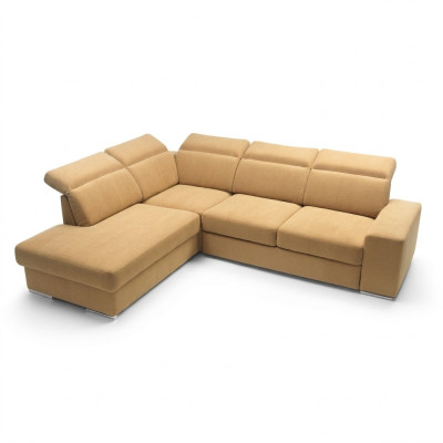 Corner sofa L-shape AVANT corner couch with sleeping function couch corner sofa living area