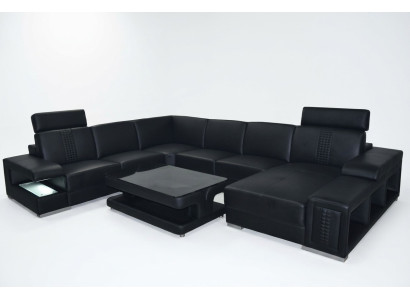 Corner sofa design upholstery corner suite corner couch sofa living landscape couch table USB