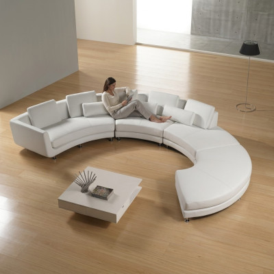 Round sofa with USB round couch living landscape corner sofa sofa corner upholstery set