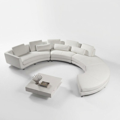 Round sofa with USB round couch living landscape corner sofa sofa corner upholstery set