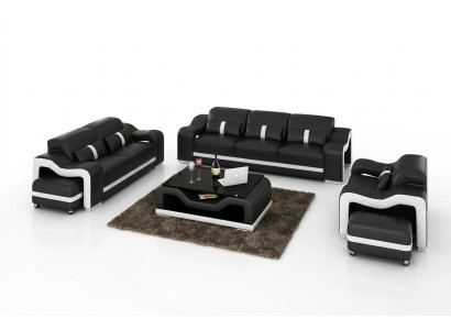 Sofa Set Modern Couch Sofa Seating 3+1+1 Complete Set New Living Room