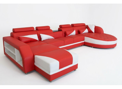 Sofa Corner Sofa Design Upholstered Corner Couch Corner Suite Living Landscape Couch U-Shaped +USB